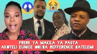 LIKAMBO SOMO😱FRERE YA👉 BLAISE MANZ@MBI👉CONFIRME EUNICE OBI👉A RAISON PASTA NDOKI💔LISE NA MUTAMBU😭MAWA