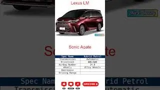 2024 Lexus LM: Luxury MPV Review - Ultimate Comfort & Style! #car #ytshorts #yt #ytshort #carreview