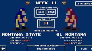 College Retro Bowl Episode 1167