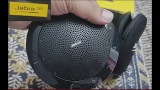 Jabra Speak 510 Wireless Bluetooth USB Speaker | portable Conference Speakerphone || Unboxing