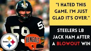 The EASIEST Game in Pittsburgh Steelers HISTORY | Bengals @ Steelers (1974)