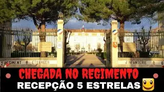 Chegada no Regimento 2REI Recepção 5 Estrelas