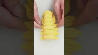 🟡 Cute Caterpillar Dough Art | Creative Food Design #vairal #artandcraft #vairalshorts #ytshorts