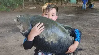 GIGANTESCO!!!!!! pescaria no c&oacute;rrego das antas *trintei?*