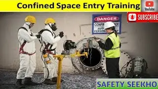 Confined space safety TBT Training in hindi Power plant Safety  