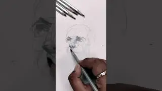 rapid sketch, fast sketch #viralreels #art #drawingskill #artdrawing #sketch #reels #sketchdrawing
