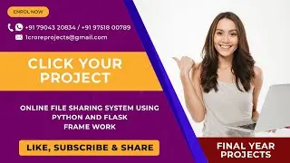 Online File sharing System Using Python and Flask frame work