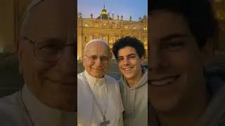 Pope XIV Meets Carlo Acutis  ✝️  The Millennial Saint 🙏✨ #shorts #fyp