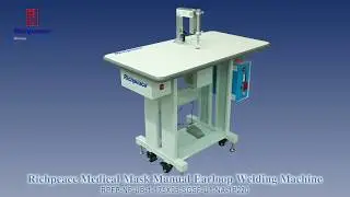 How To Make Mask Earloop Welding By Manual Ear Loop Weilding Machine