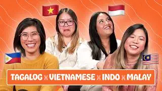 Tagalog vs. Vietnamese vs. Indonesian vs. Malay | Southeast Asian Language Parallels