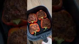 Лучший фаршированный перец (говяжий фарш) для аэрофритюрницы