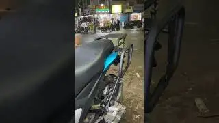 Yamaha fz version 3 Crash guard , Top rack with saddle stay fixed👇 Zubair - 9962796663 📲