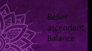 B&eacute;lier ascendant Balance ‐  Le r&eacute;f&eacute;rentiel de Naissance d'apr&egrave;s A-M PELLOUD et G&eacute;rard Athias ...