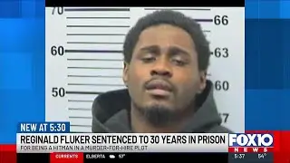 Hitman in murder-for-hire plot sentenced to 30 years
