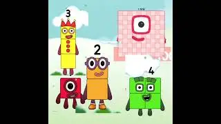 Meet glowing numberblock 100! @Numberblocks