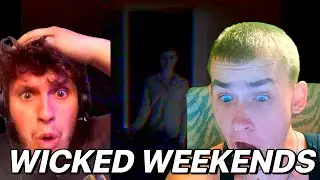 DONT LOOK FOR THIS DOOR... Scary Video Reactions (WICKED WEEKENDS 008)