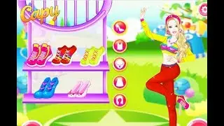 Colorful game &ndash; Adorable Dolls Dress up Sport Clothes & Make up in the Changing Room, Toys