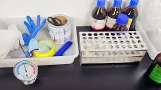 Laboratory equipment display
