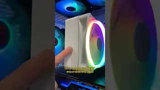 NOVO AIR COOLER RGB DA NZXT - T120 😎😱 #shorts #aircooler #pcgamer #pc