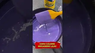 COMO COLORIR BRIGADEIRO LIL&Aacute;S #doces #confeitaria #brigadeiro #doce #receitas #confeiteirainiciante