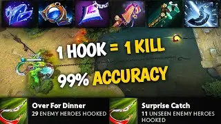 Этот Pudge из Pos 4 попал почти по всем крюкам и убил на месте | Официальный представитель Pudge