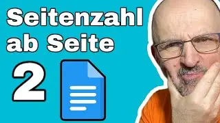 So geht: Google Dokumente Seitenzahl ab Seite 2