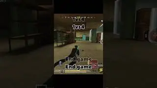 1vs 4 end game #codm #callofdutymobile #codmobile