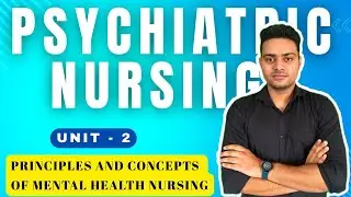 Psychiatric Nursing | Unit 2 | Principles and Concept of MHN | Sign/symptom of Mental health nursing