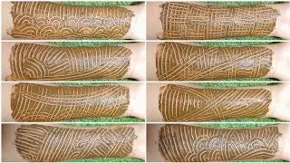 Top 8+ HD Very Beautiful Fork Mehndi Design Trick | Mehndi Ka Design | সুন্দর হাতের মেহেন্দি ডিজাইন