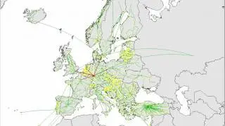 European NREN Cascading failure simulation