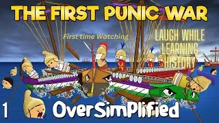 The First Punic War part 1 - OverSimplified **First time Watching**