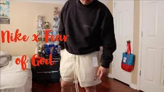 Nike x Fear of God Light Cream Basketball Shorts