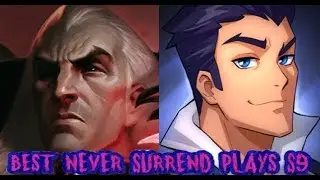 Compilation NEVER SURREND Best Plays S9 Jayce & Swain | League Of Legends Mid
