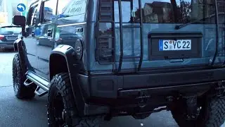 Hummer H2 on 46s Amazing wheels