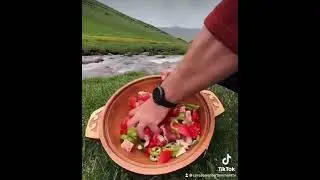 Cooking In Kazakhstan Nature- #kazakhstan #Nature #shorts #shortsfeed #feed #cooking #cookingvideo
