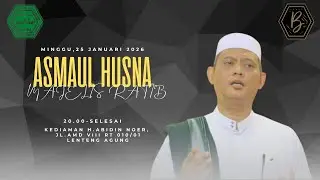 LIVE. Pengajian Rutin Malam Senin | Majelis Ratib & Dzikir Asmaul Husna Jagakarsa | 25/01/2026.