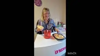 Apfelcrumble mit dem Extra-Chef von Tupperware