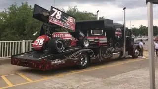 Craftman World of Outlaws Support Vehicle, Sprint Car, and Car Hauler