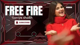 FREE FIRE LIVE GRANDMASTER PUSH WITH SANIYA LIVE  || #shorts #live&nbsp;#freefire #facecam #girllive