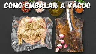 Como embalar a vácuo sem máquina