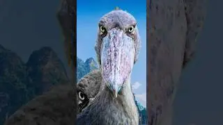 Shoebill the Ancient Beauty | Prehistoric Giant Bird #naturewonders  #birdfacts