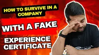 🎯 How To Handle Fake Experience in a New Company | First Day Tips Survive in a Company 🎯