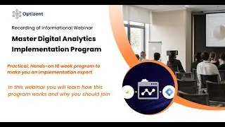 Digital analytics implementation Mastery Program Information - GA4, GTM, JavaScript, CSS, HTML