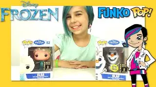 Disney Frozen Funko Pop - Elsa and Olaf - SDCC Exclusive Vinyl Figures