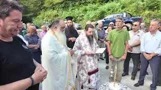 Ιερά Μητρόπολη Σισανίου & Σιατίστης  Αυγερινός Βοΐου θυρανοίξια του Ιερού Ναού Αγίου Νικο