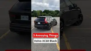3 раздражающих фактора: Volvo XC60 Black Edition 2024 года #phev #luxury #suv #carbuying #autobuy...