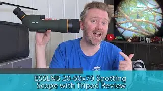 ESSLNB 20-60x70 Spotting Scope Review | Budget Telescope with Tripod Tested!