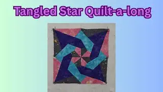 Steps 3 and maybe 4 of my Tangled Star quilt blocks @accuquilt t