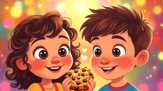 Sharing Is Caring 🍪 | Kids Moral Song | Learn Sharing & Kindness | Nursery Rhymes  @minimagic-d1k