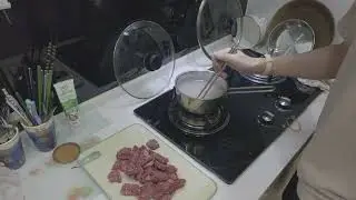 I Cook Naked So The Beef Feels Fear Taiwan boy sharp knife ballet wagyu mountain rising raw beef sou